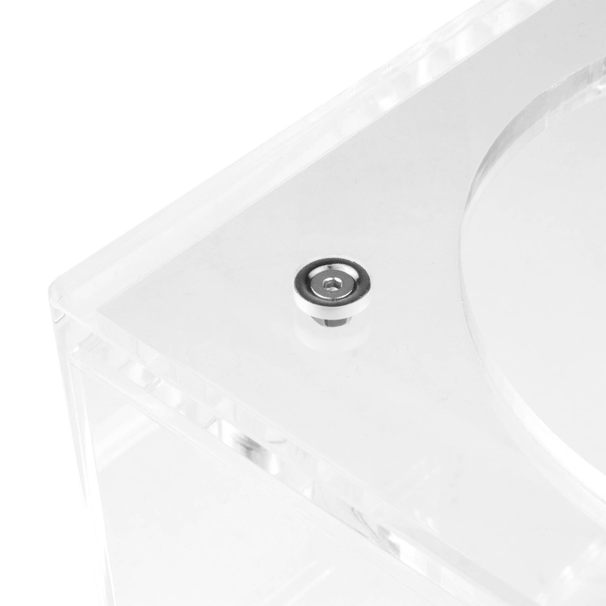 Magnetic disc + screw + nut | Cube hookah base