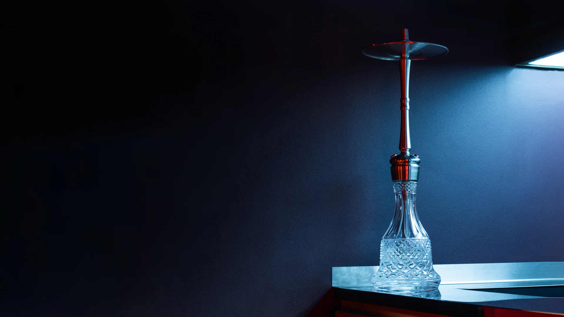 HOOB Go Pro hookah in a hookah lounge interior
